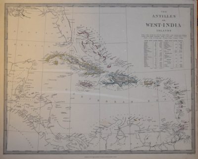 THE ANTILLES OR WEST INDIA ISLANDS FOR THE SDUK 1835.
